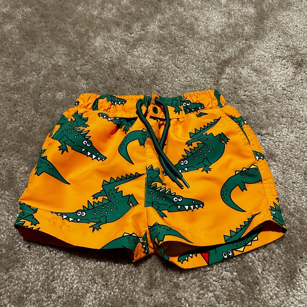 Stella McCartney Crocodile Swim Trunks